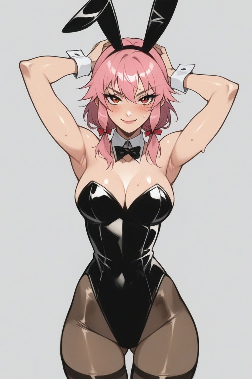 Bare Shoulders, Sweating, Hips In Frame Hentai AI Porn