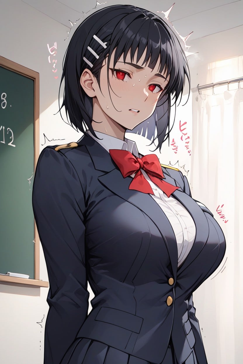 Classroom, Shaking, Seductive Hentai AI Porn