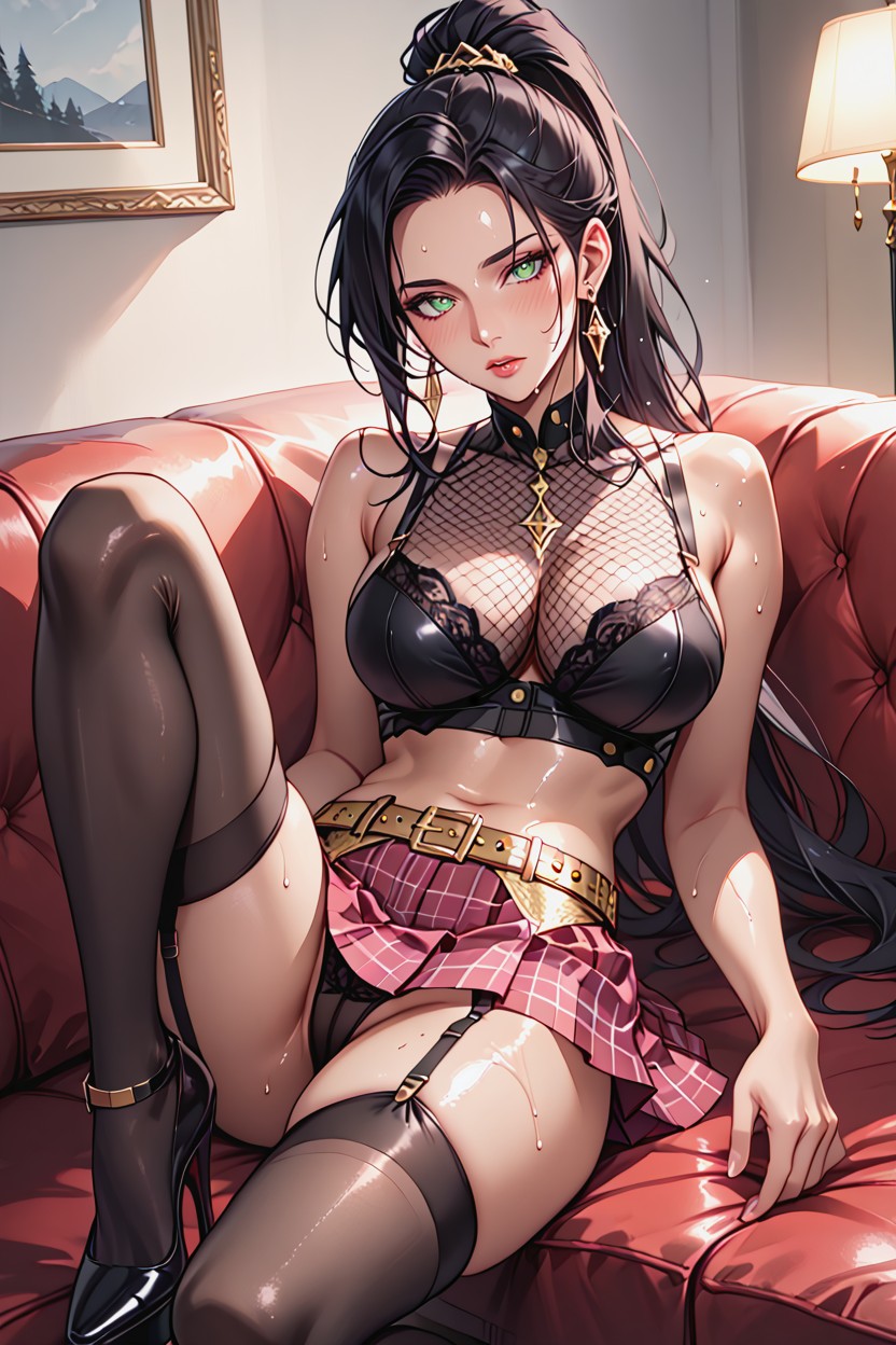 High Resolution Eyes, Night, Orgasm Hentai AI Porn