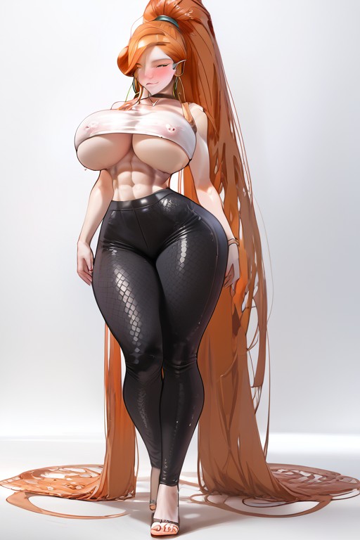Massive Ponytail, Model, Massive Ponytail Hentai AI Porn