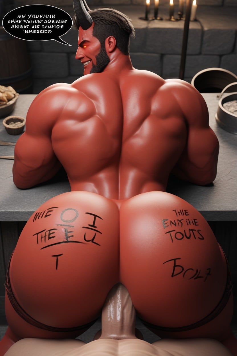 His Gooey Gassers, Sub Top, Glowing Eyes AI Gay Porn