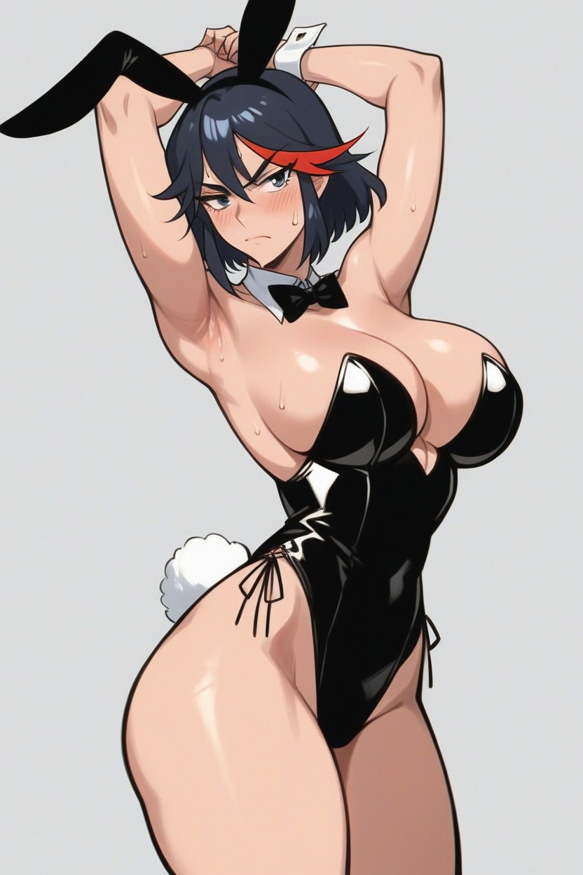 Large Breasts, Soft Thighs, Standing Hentai AI Porn