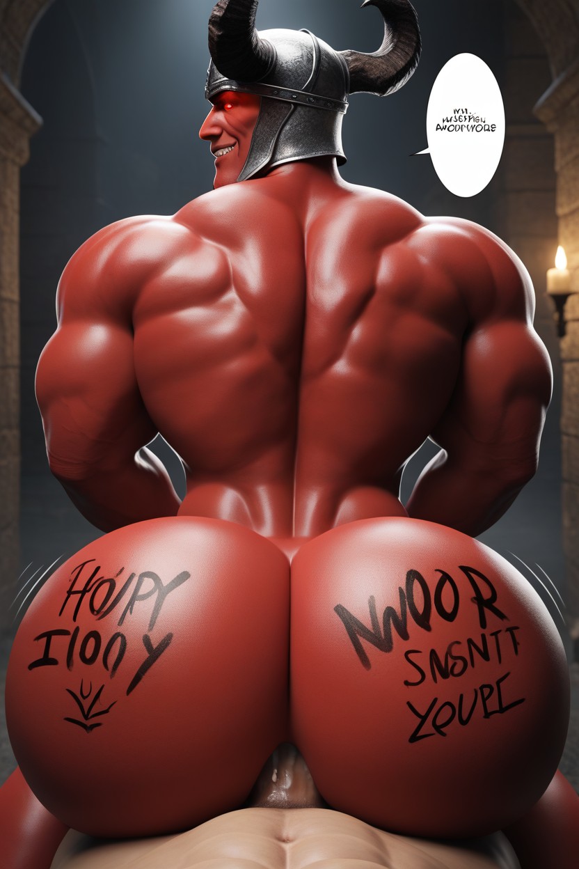 Gay, Power Bottom, Souls Are Damned To Boil In Excrement Inside Bottoms Hole Porno IA Gay