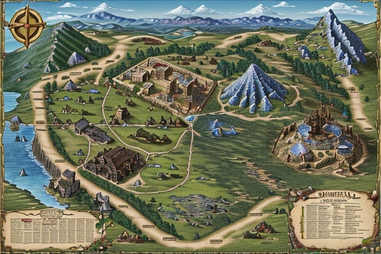 Crystals On The Map, Grass Terrain Type, Resources On The Map AI Porn