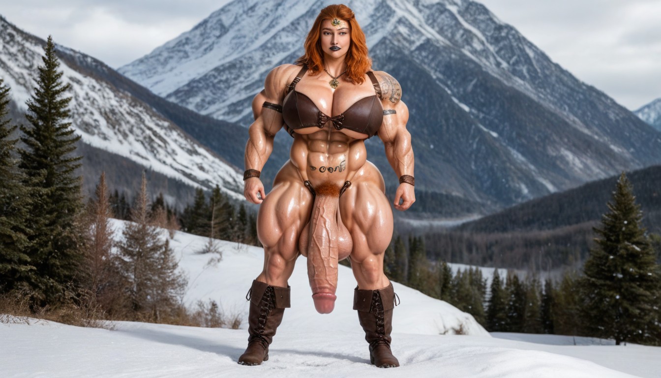 Solo, Hourglass Figure, Hyper Muscles Porno shemale IA