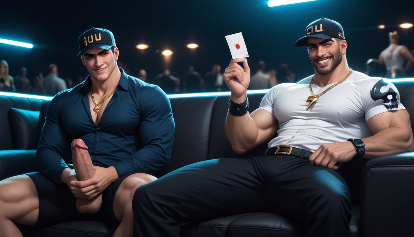 In The Club, Gods Of Thunder, Horny AI Gay Porn