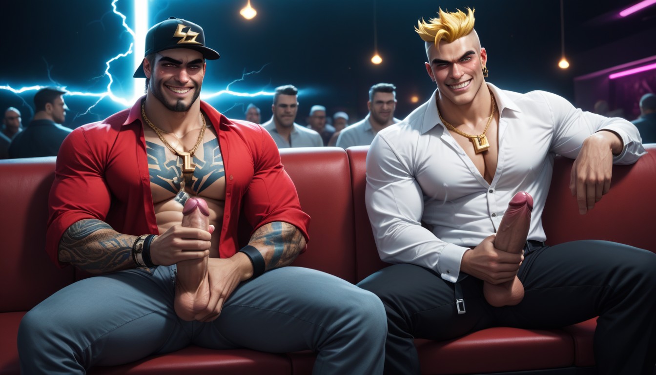 Fun, Gods Of Thunder, White Powder AI Gay Porn