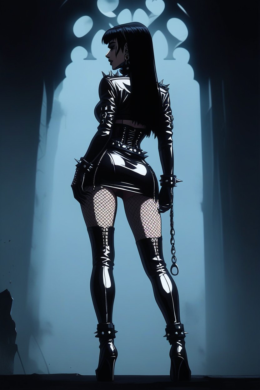 Edgy, 18+, Exuding A Dark AI Porn