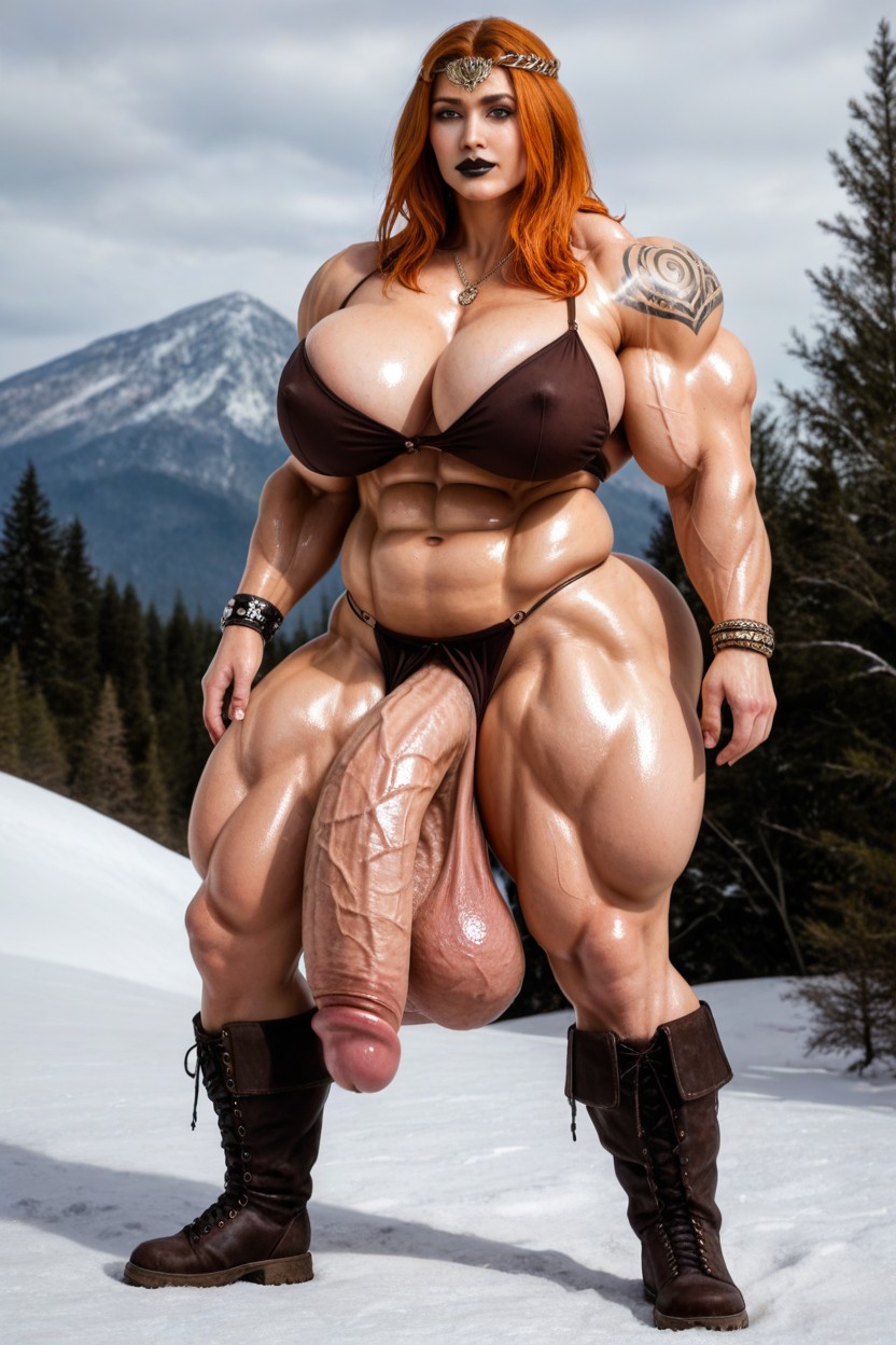 Eyes Detailed, Veiny Cock, Ft Tall Porno IA transsexuelle