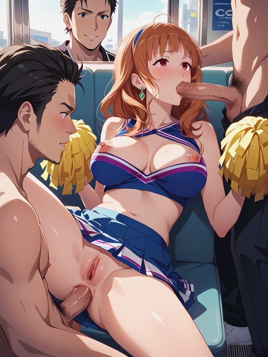Detailed Pupils, Free Grab, Orgy Hentai AI Porn