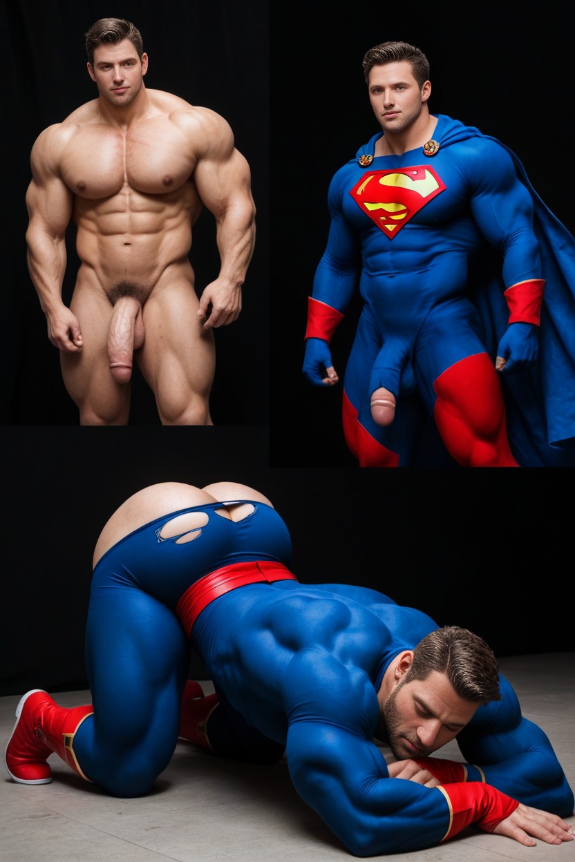 25+, Big Ass, Blue Tights Porno IA Gay