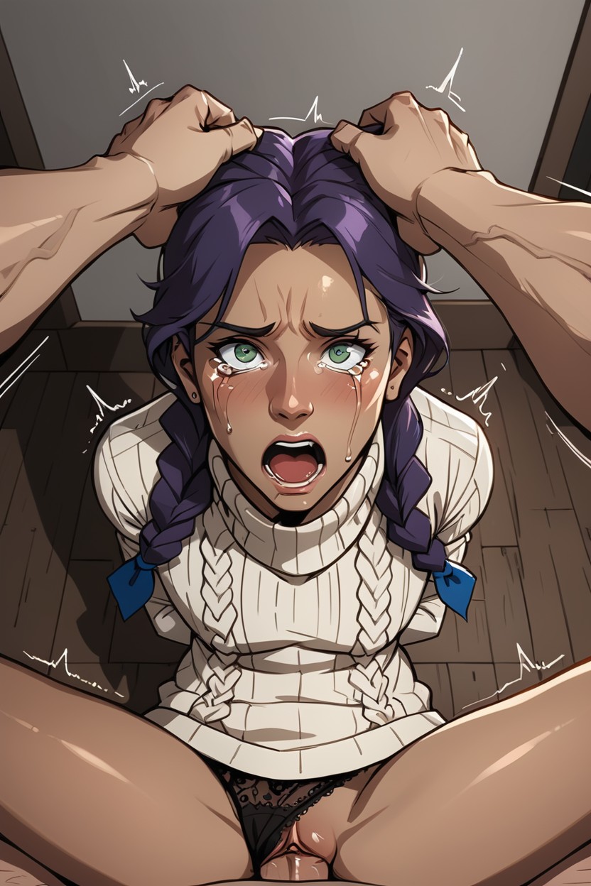 Braided, Gigantic, Latino Hentai AI Porn