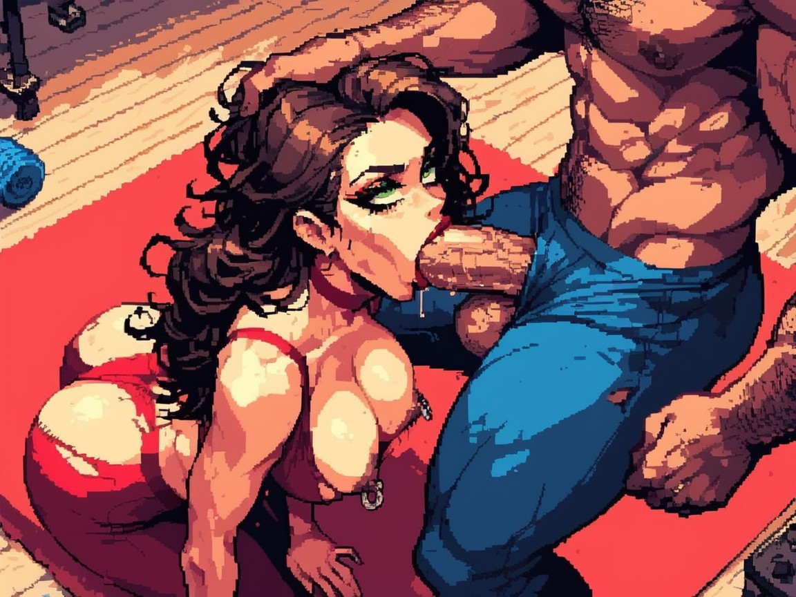 Jiggly Ass, Perfect Large Round Ass, Dreamy AI Porn