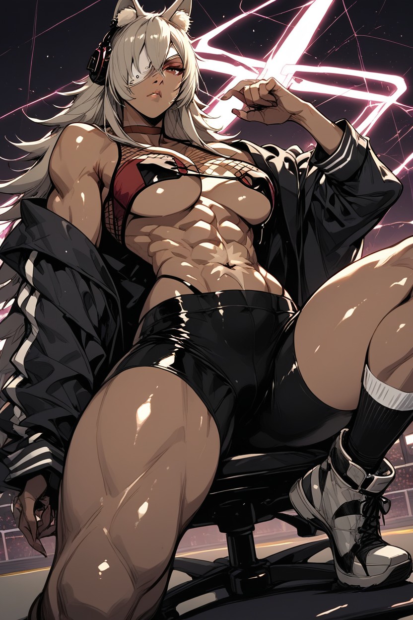 Neon, Top Down, Top Down Hentai AI Porn