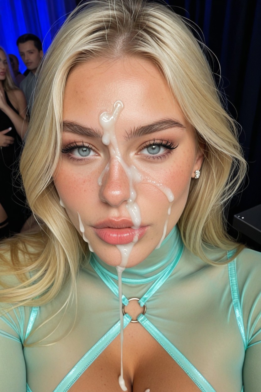 Cum In Hair, Cum On Eyes, Extraordinarily Beautiful Princess AI Porn