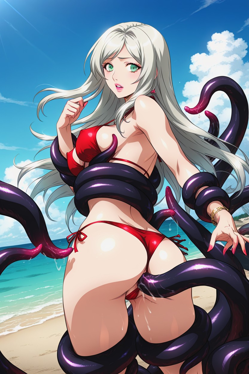 Perfect Face, Tall, Day Hentai AI Porn