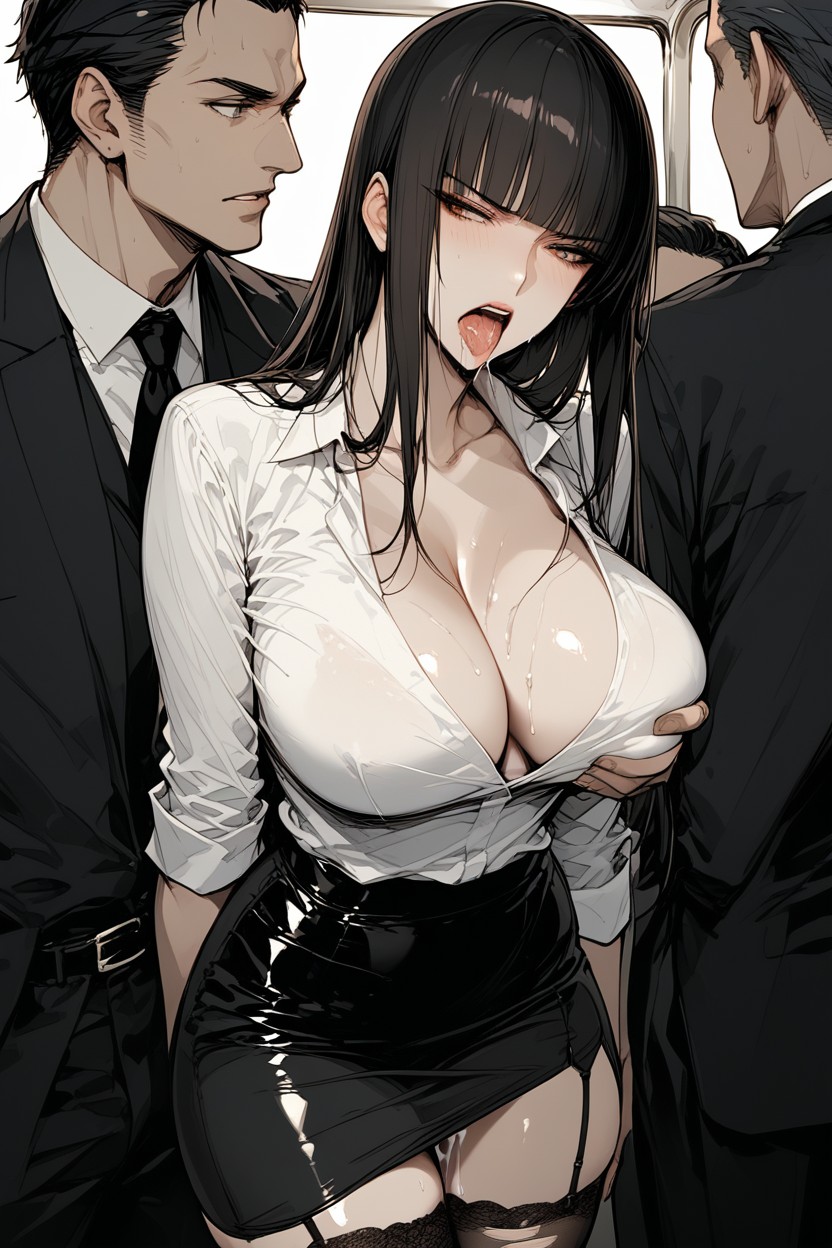Massive Love Juices, Intense Penetration, Female Teacher Hentai AI Porn