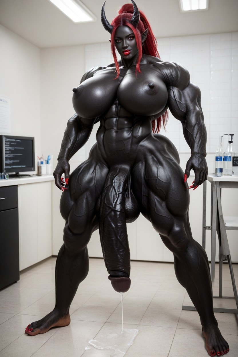 Giantess, Vagina, Extremely Long Black Cock Porno shemale IA