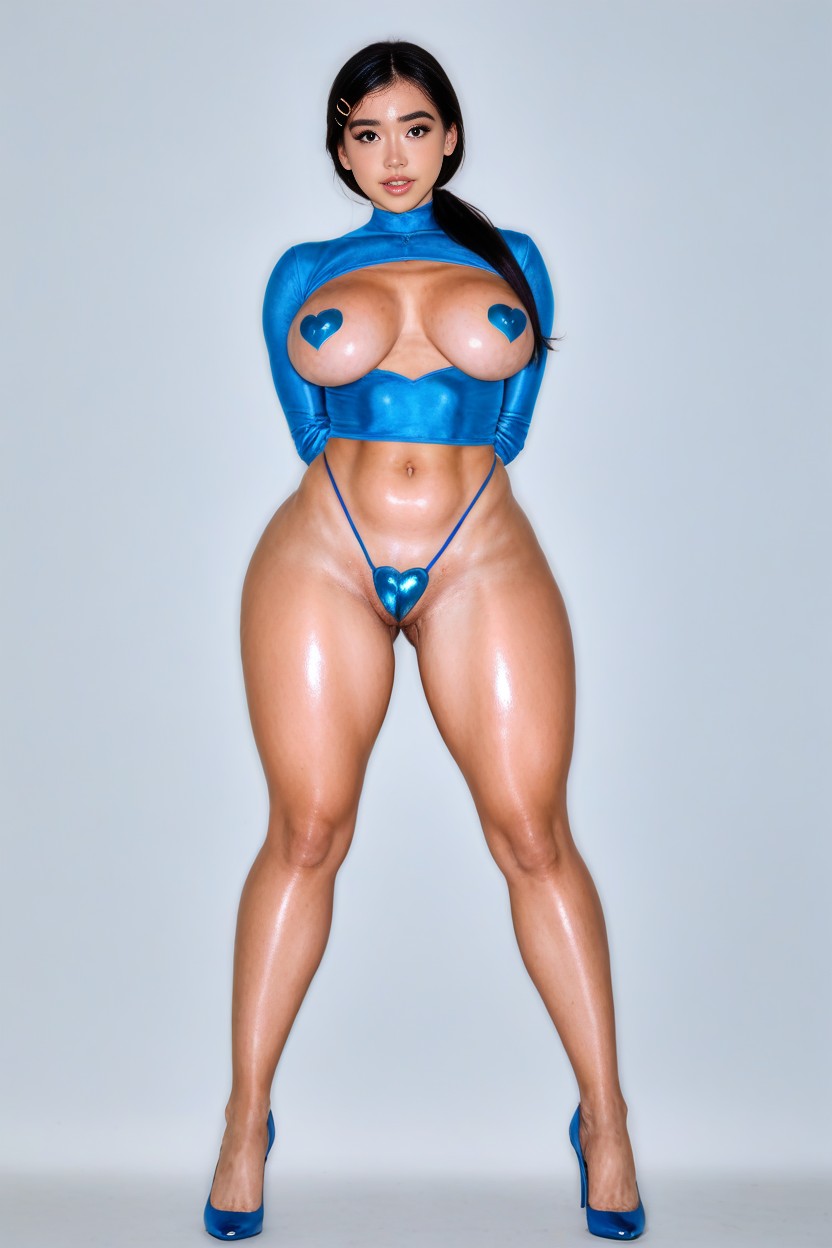 Rounded Lips, Impossible Fit In Tight Pussy, 25+ AI Porn