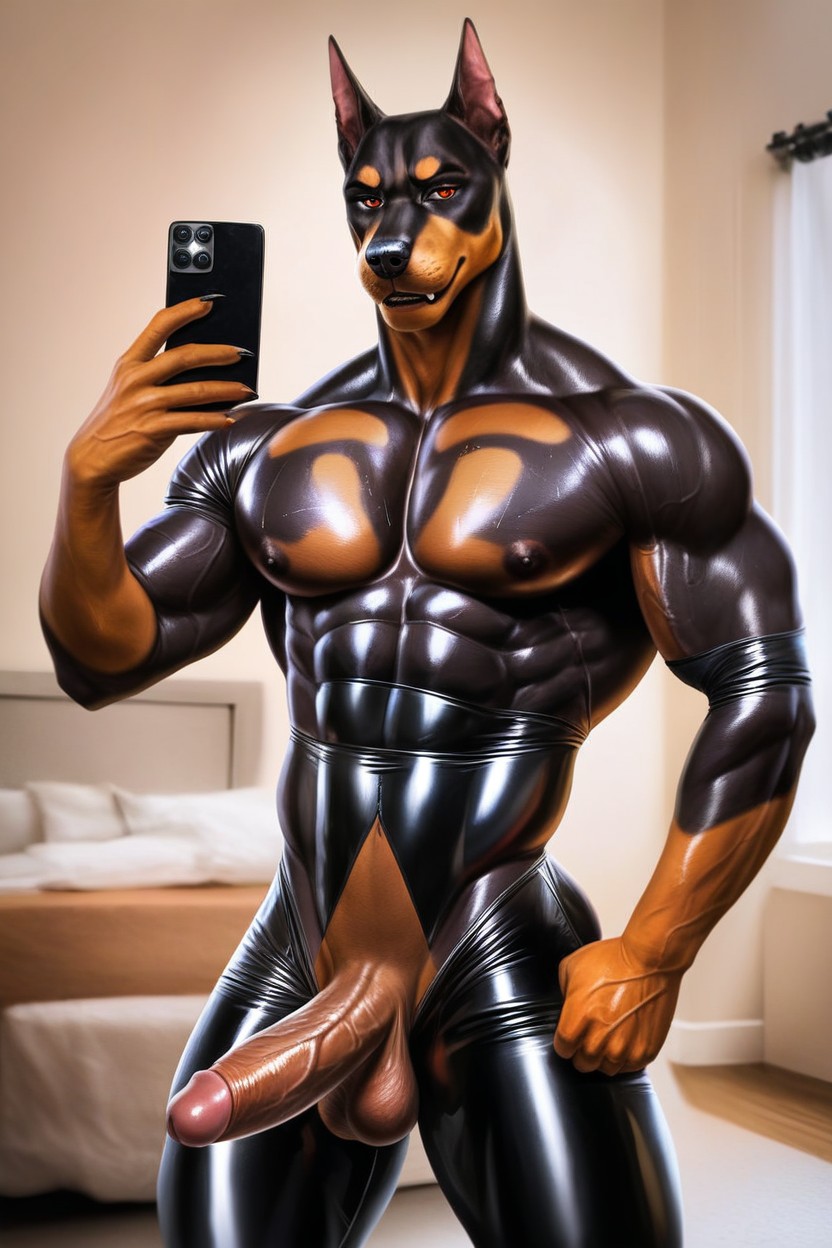 Veins Showing, 18+, Vascular Furry AI Porn