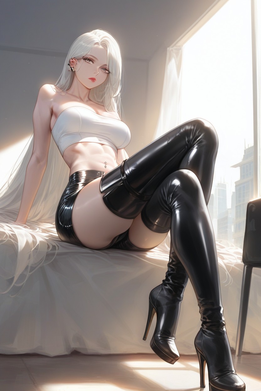 18+, Latex Suit, Penthouse AI Porn