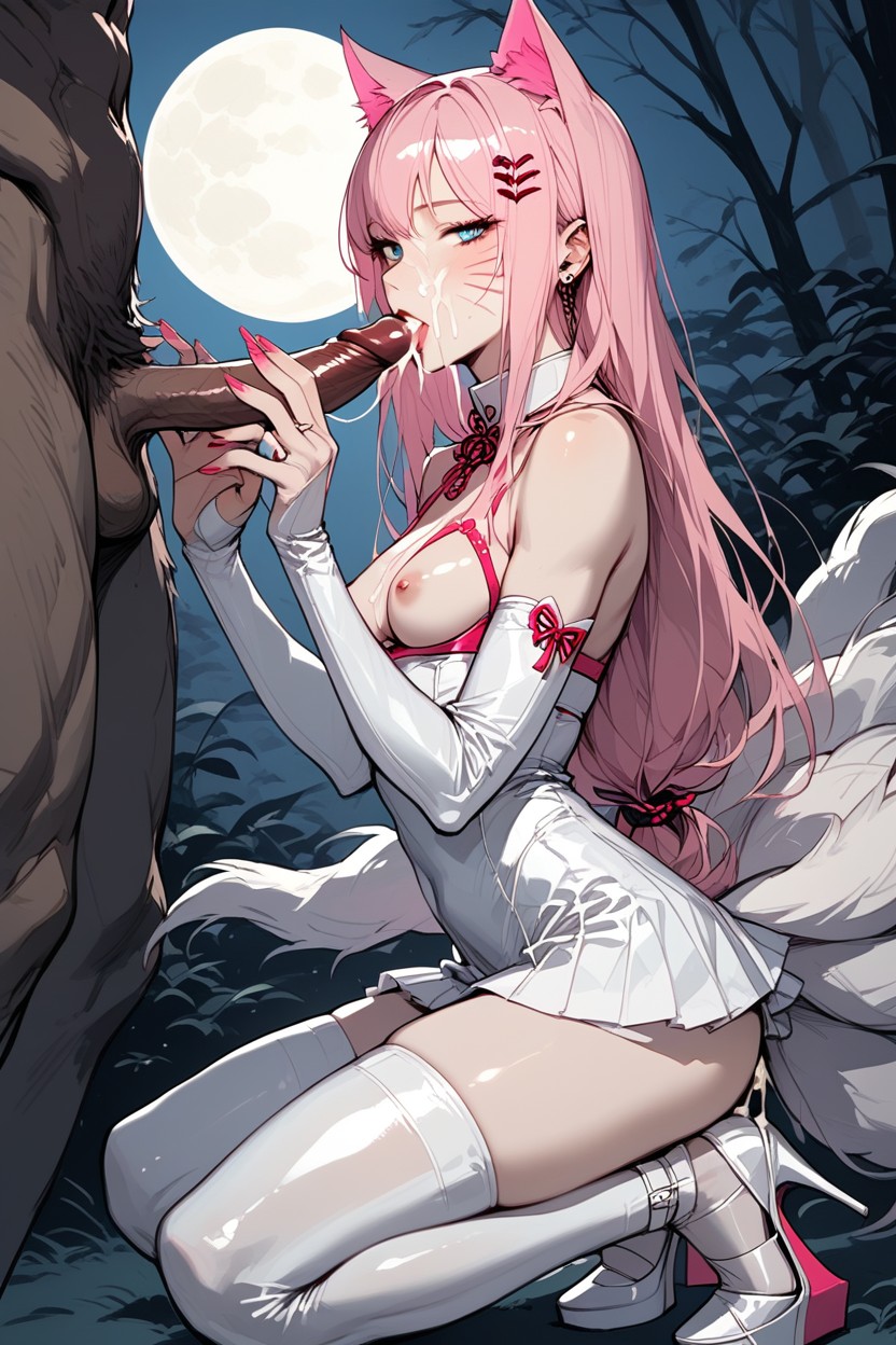 Anal Sex, Fucked By Werewolf, Cum On Mouth Hentai AI Porn