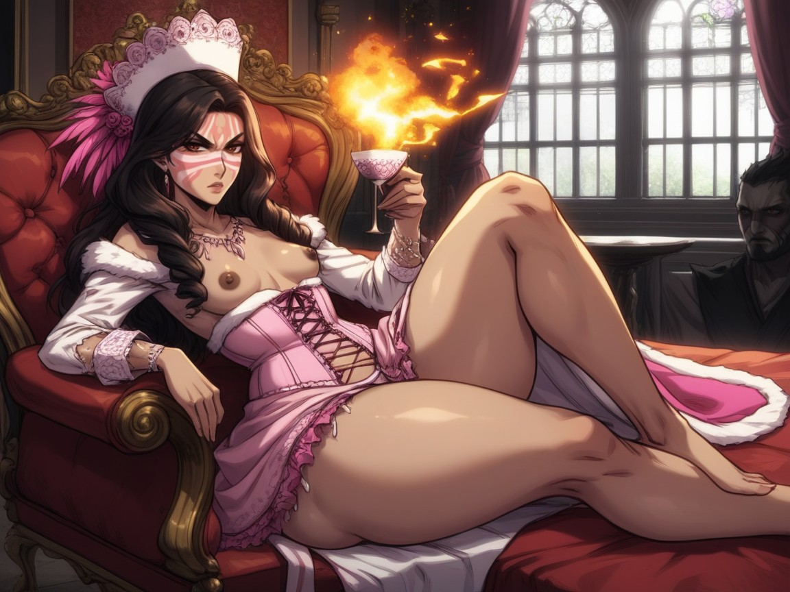 Backlit, Low Breast Width Depth Length, Straight Hentai AI Porn