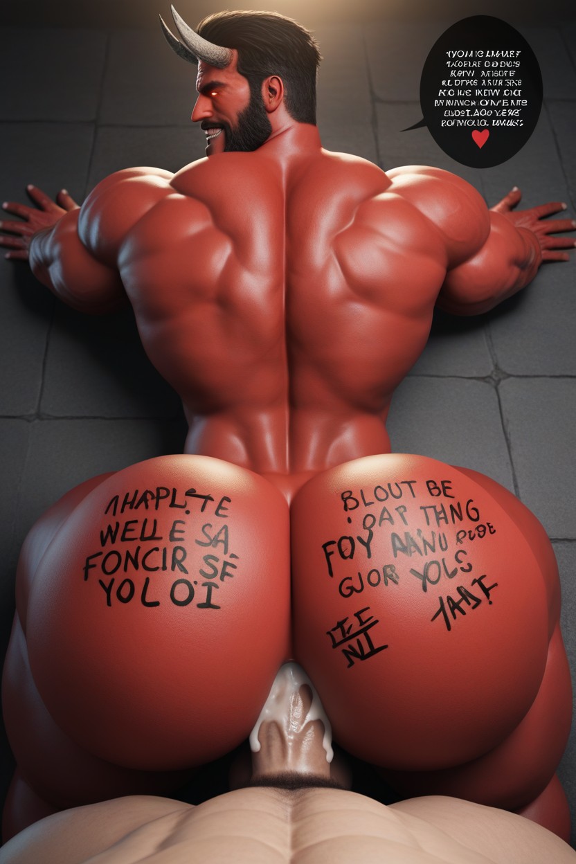 Dialogue, Texture Of The Anal Walls Is Perfect, Body Writing On Ass AI Gay Porn