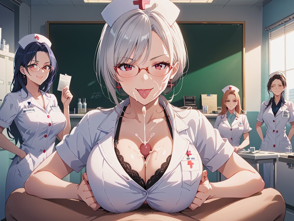 Massive Breast, Harem, Sport Bra AI Porn