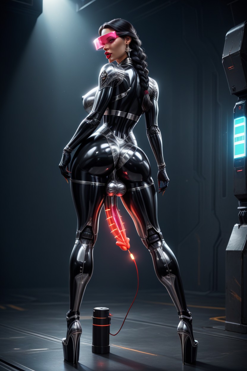 Diamond Earrings, Nave Espacial, Bimbo Porno latina IA