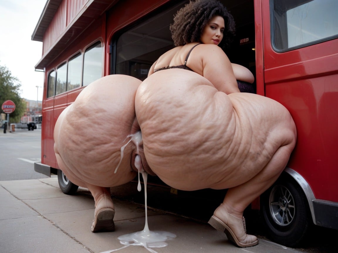 Afro, Después Del Sexo, Anal Creampies Porno BBW IA