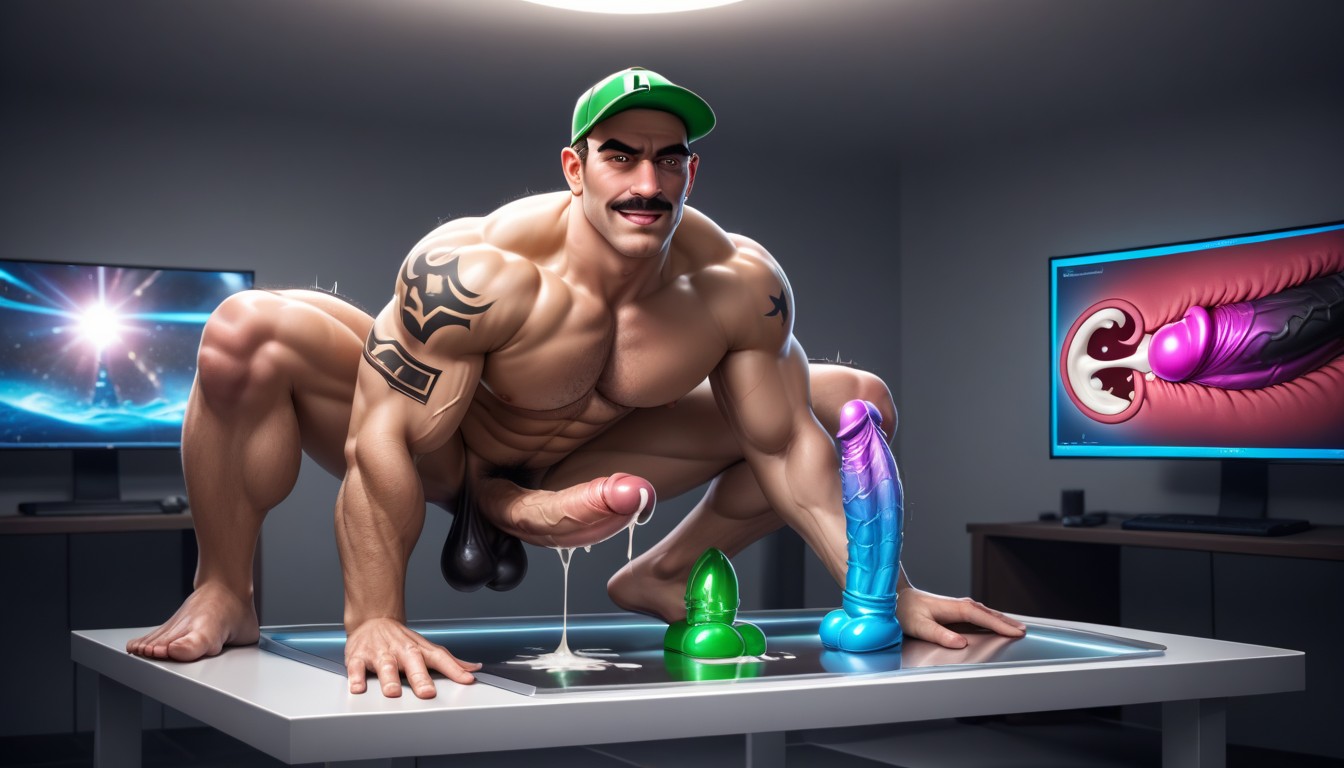 Fit, Luigi, X-ray AI Gay Porn