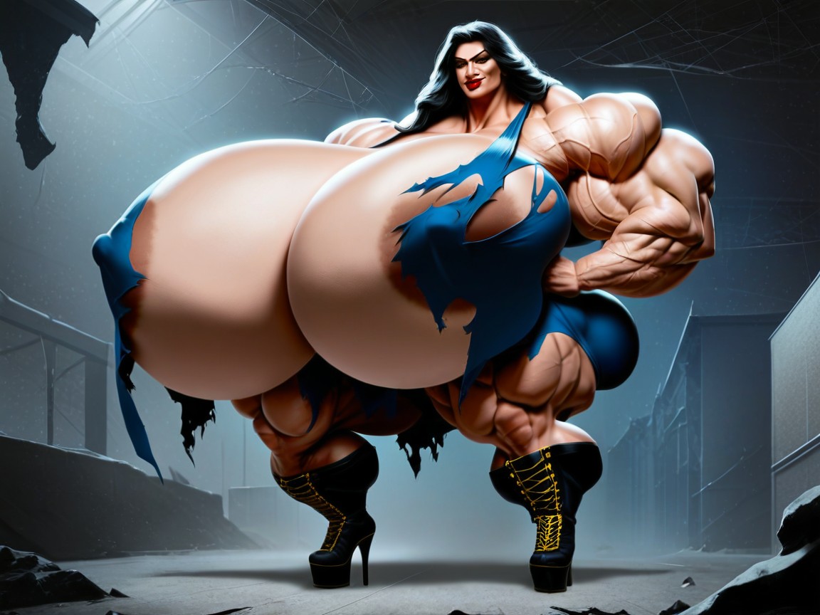 Teacher, Ultra Muscular, Muscular Striated AI Porn