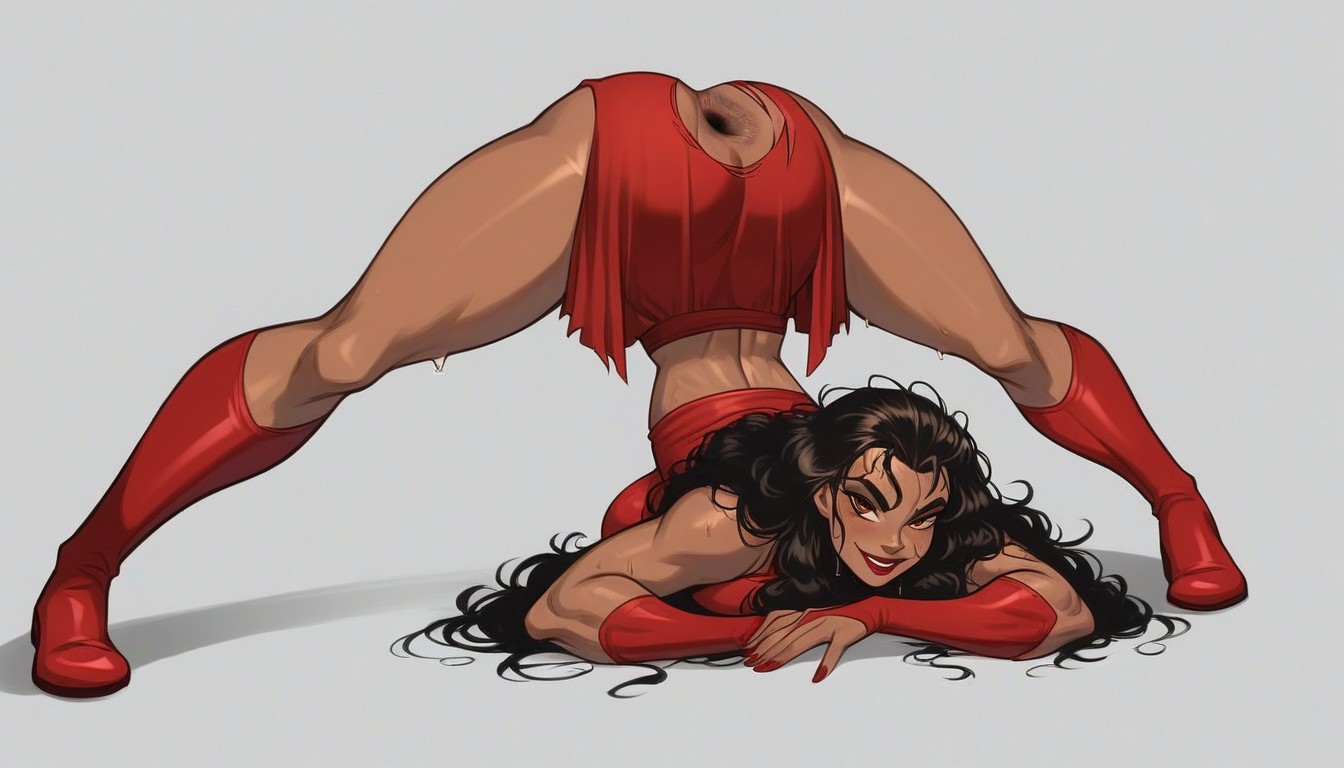 Long Legs, Large Ass, Seductive Eyes Hentai AI Porn