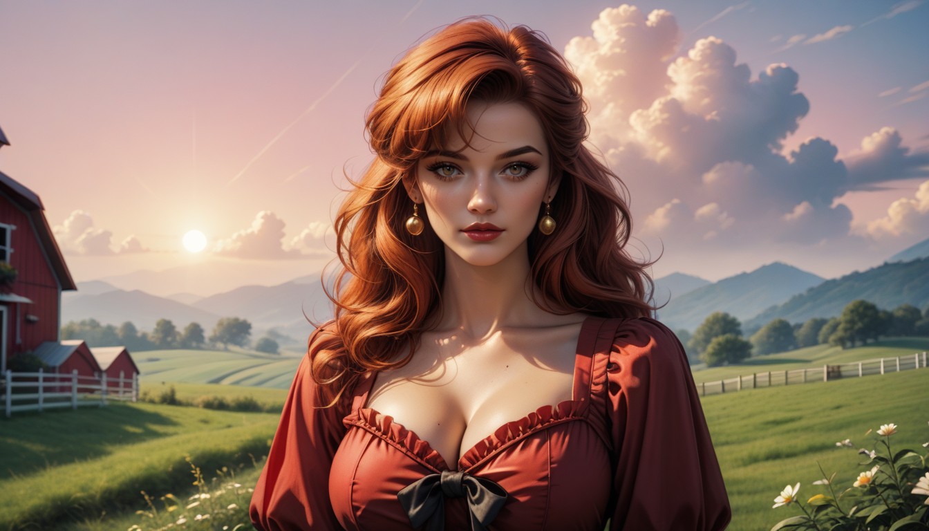 Cleavage, Hourglass Body, Mary Jane Watson Hentai AI Porn
