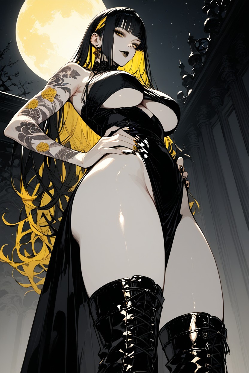 Vampire Woman, Massive Ass, Veronica Hentai AI Porn