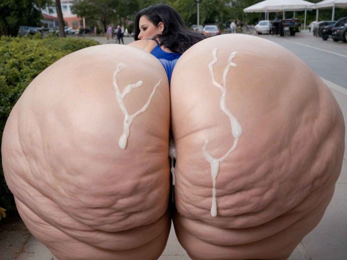 Huge Ssbbw, Cum In Ass, Award Winning Photo BBW AI Porn