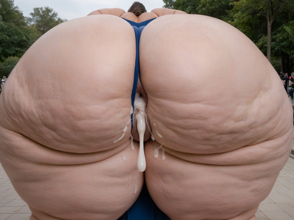Hyper Ass, Hyper Wide Hips, Hyper Breasts BBW AI Porn