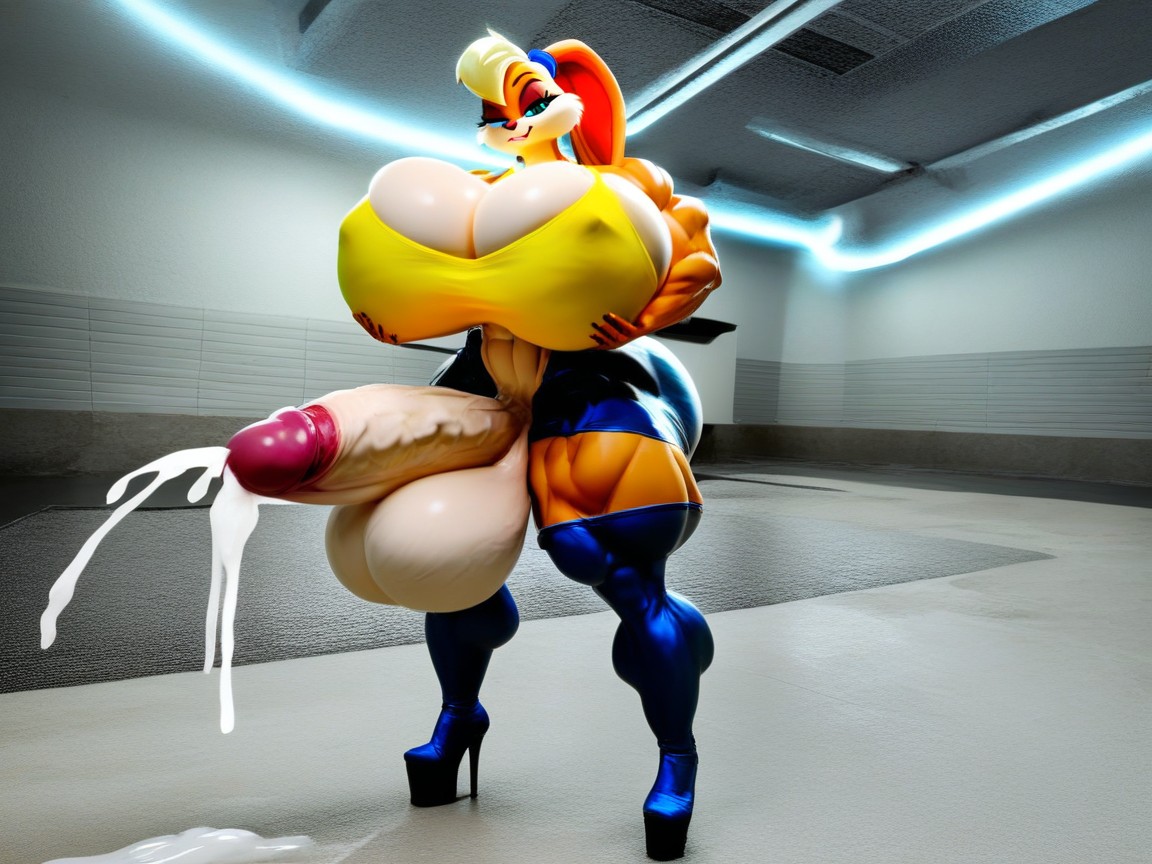 Thick Cock, Ultra Muscular, Gigantic 퍼리 AI 포르노
