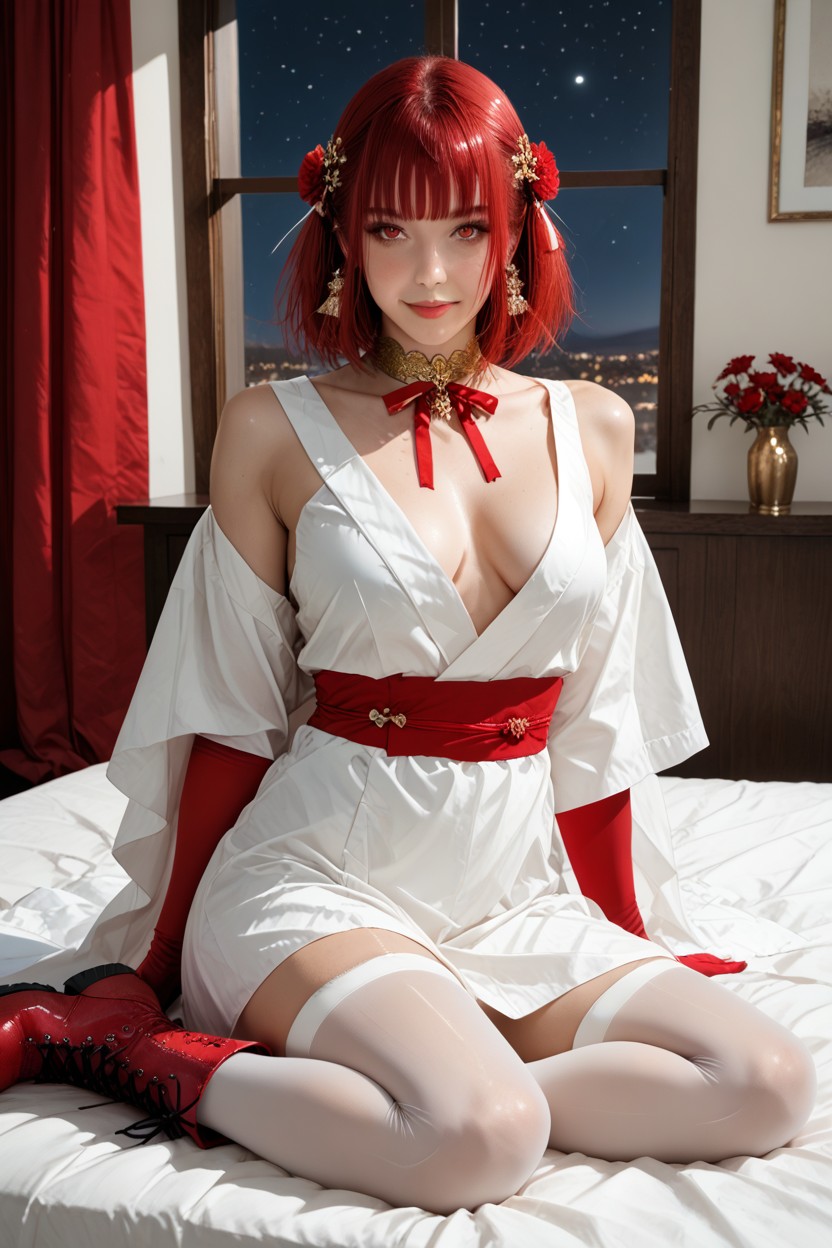 Small Breasts, Type Moon Style, Gold Bangles Hentai AI Porn