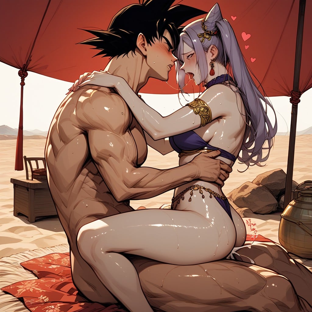 Pleading, Oriental, Sahara Hentai AI Porn