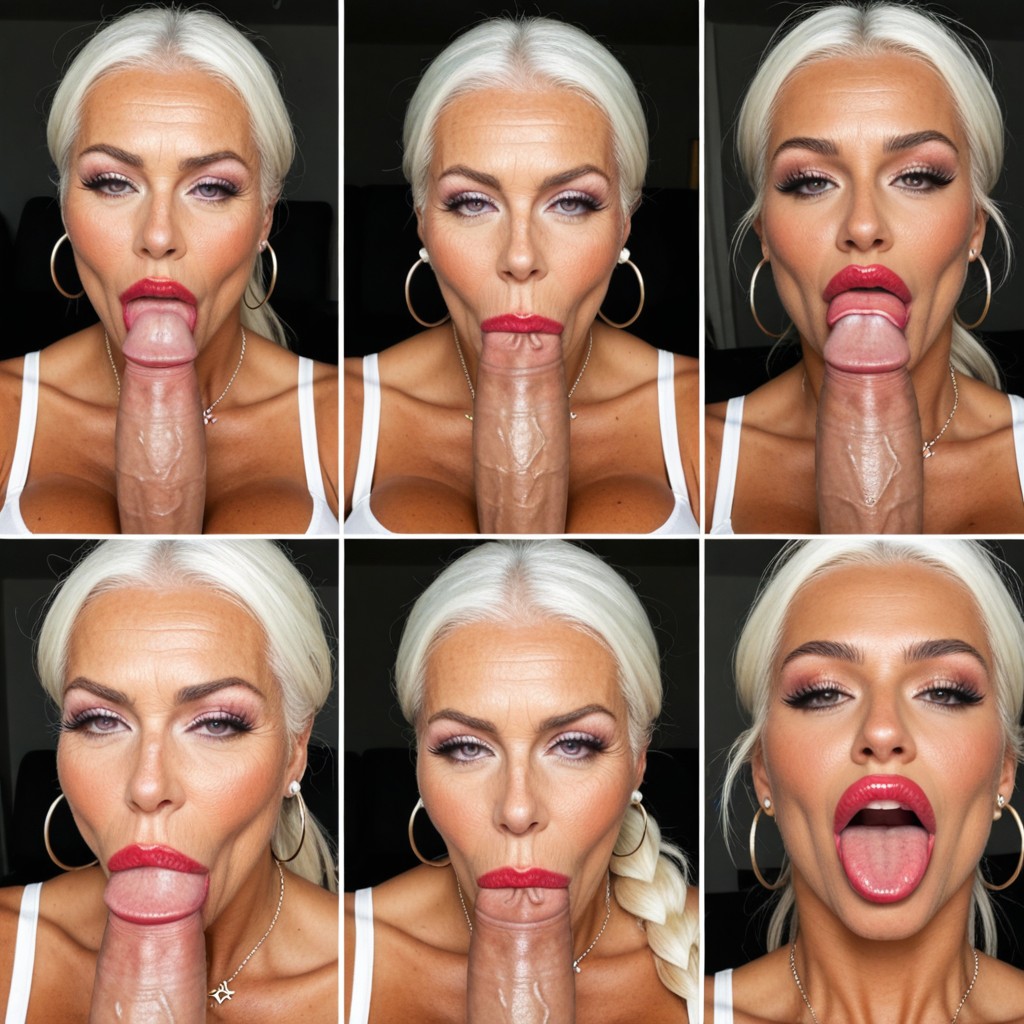 Bimbo, Cosplay, Kneeling AI Porn