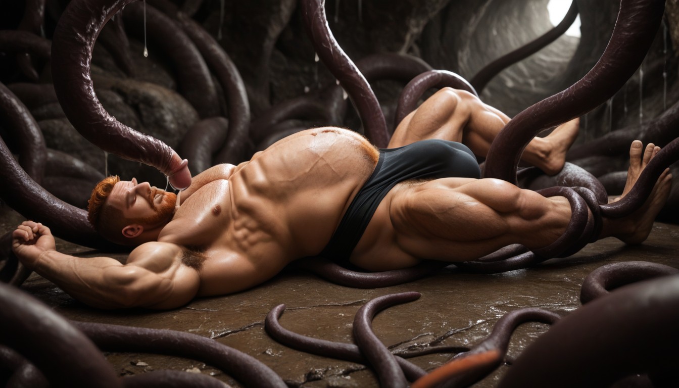Tentacles, Top Down, 18+ AI Gay Porn