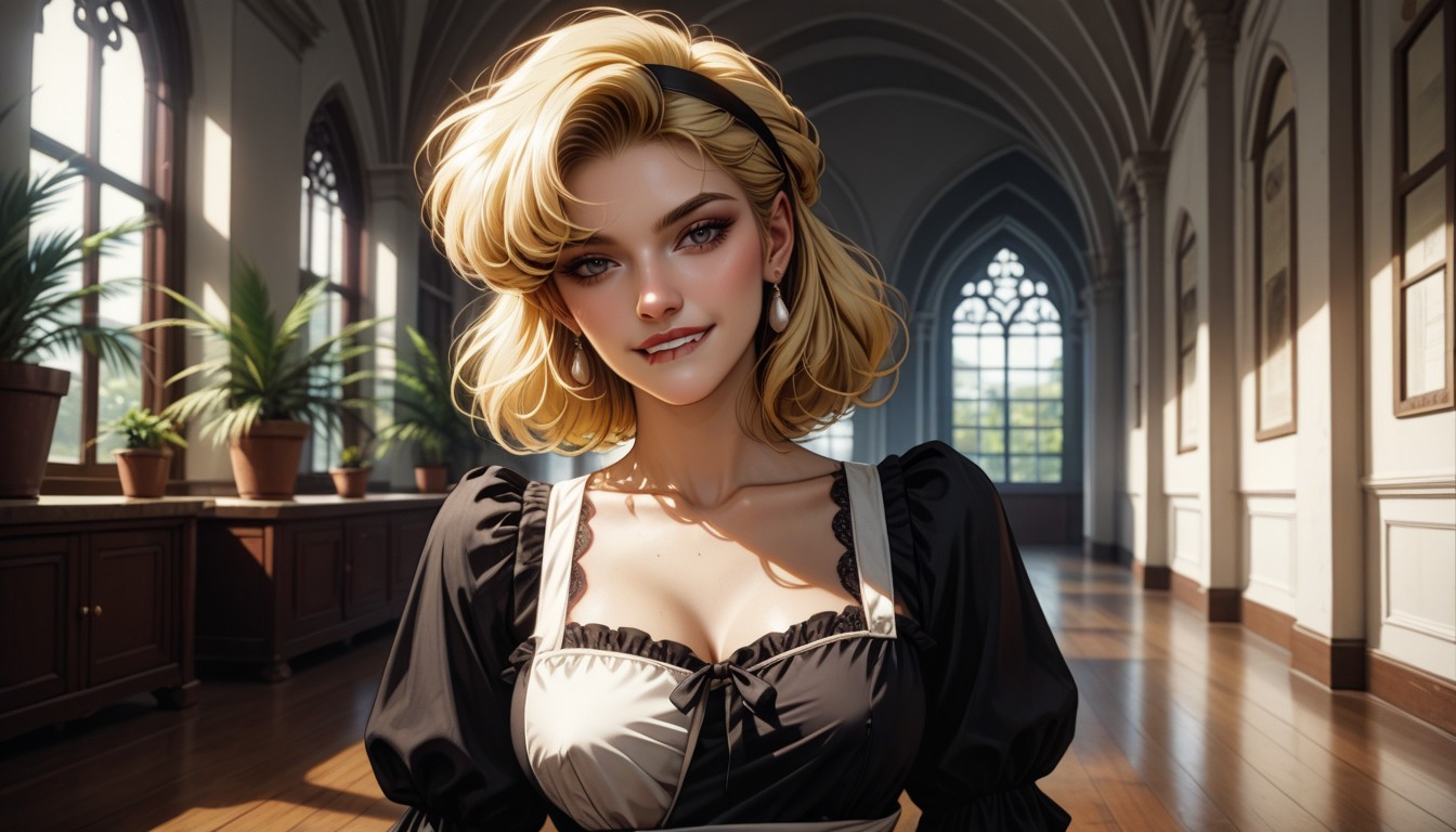 Cute, Cinematic Bokeh Effect, Break Hentai AI Porn