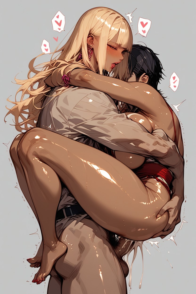 Pleading, Skinny, Blushing Hentai AI Porn