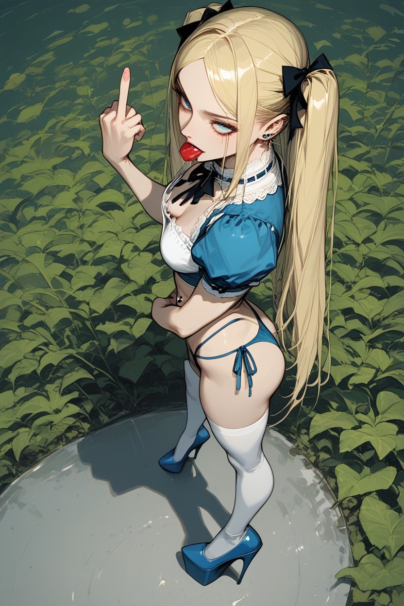 Action Lines, Random Style, Focus On Eyes Hentai AI Porn