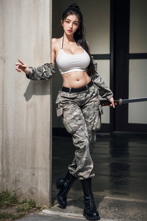 Super Waist, Gants D'armure, Prison Porno IA Asiatique