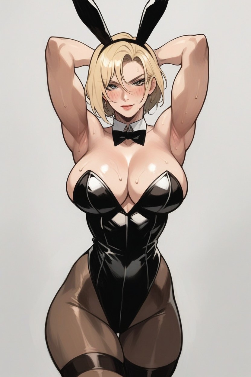 Waist Shot, Anime Style, Standing Hentai AI Porn
