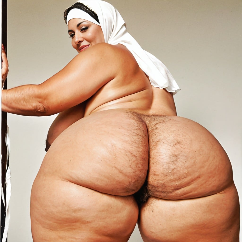 Dark Nipples, Hip Expansion, Very Big Cheekbones AI Porn