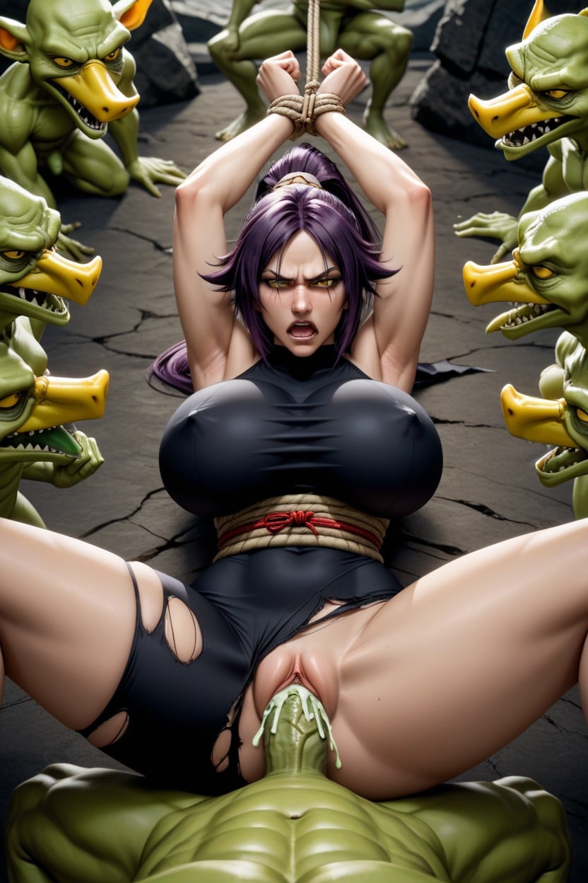 Squeezing Breasts, Missionary Position Hugging, Open Mouth AI Porn